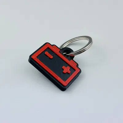 Móc Khóa Đèn Báo Pin