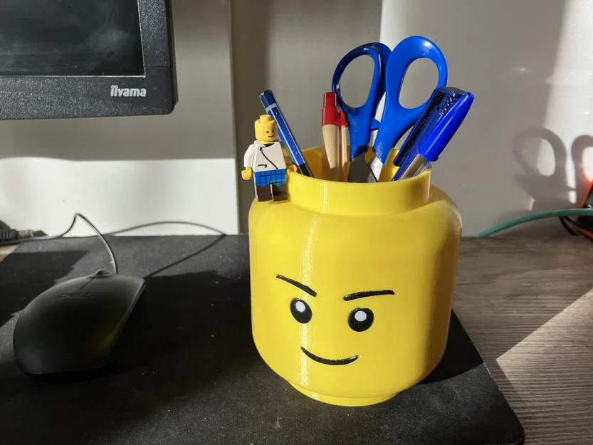 Chân Cắm Bút Hình Đầu Lego (Không Cần MMU) - Image 1