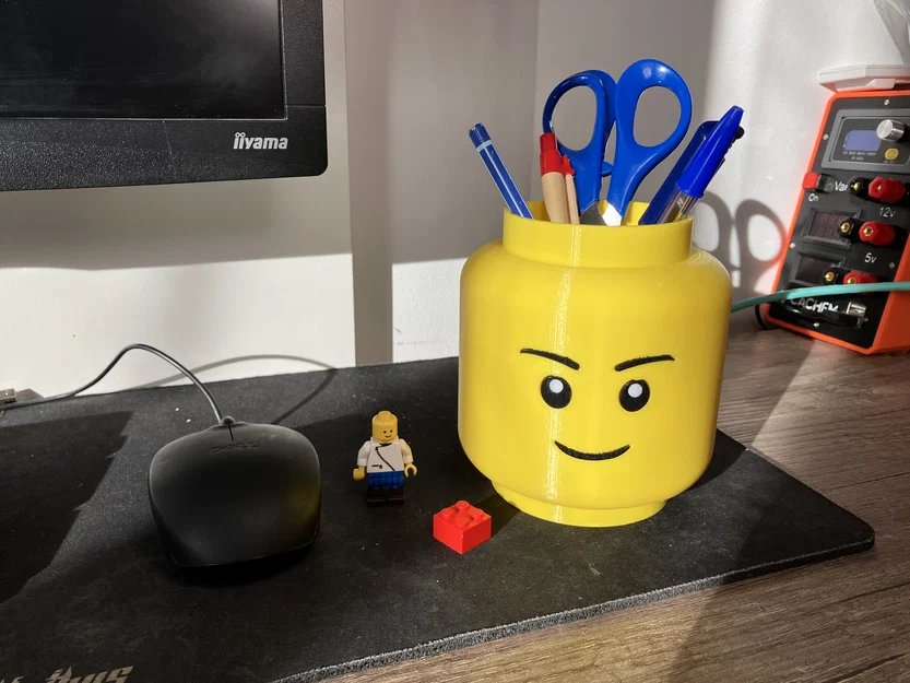 Chân Cắm Bút Hình Đầu Lego (Không Cần MMU) - Image 2