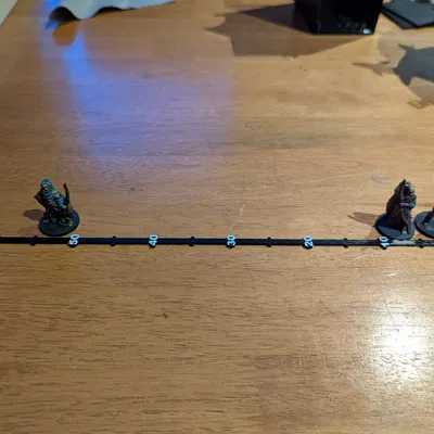 Thước Đo Khoảng Cách "Feet Stick" Cho D&D