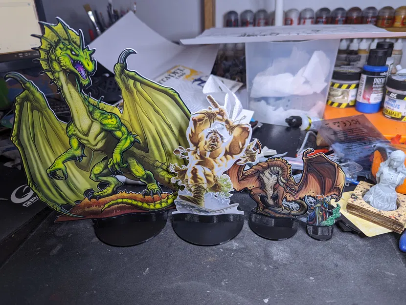 Đế cho Mô hình Giấy - Image 1