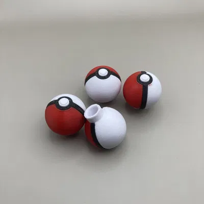 Nắp Van Banh Xe Hình Pokeball