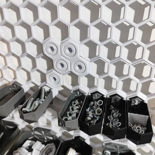 Insert Vít Thanh Lịch Cho Tường Lưới Tổ Ong (Elegant Screwiverse) - Image 2