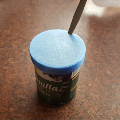 Nắp Đậy Lon Thức Ăn Cho Chó/Mèo Có Nĩa - 2 Phiên Bản