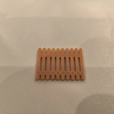 Hàng rào gỗ 1:87 H0