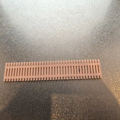 Hàng rào gỗ 1:87 H0