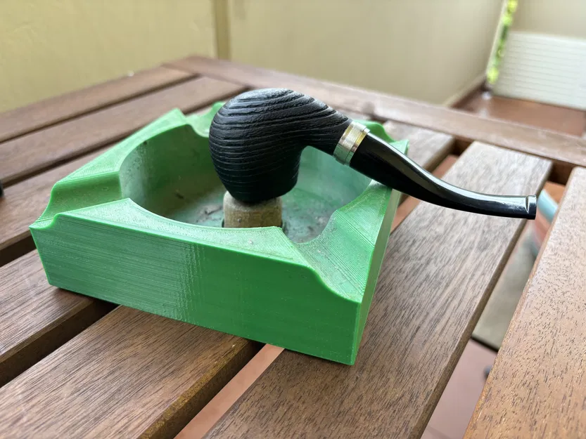 Gạt Tàn Sang Trọng Có Chỗ Tựa Xì Gà và Khe Làm Sạch Tẩu - Image 3