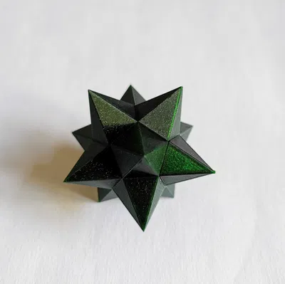 Mô hình 3D Hình Dodecahedron Hình Sao Nhỏ