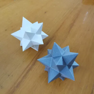 Mô hình 3D Hình Dodecahedron Hình Sao Nhỏ