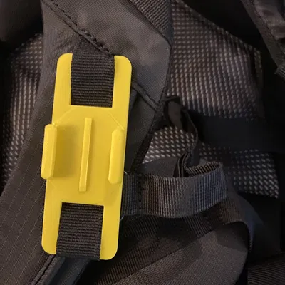 Ngàm Gắn GoPro Nhanh Lên Dây Đeo Ba Lô