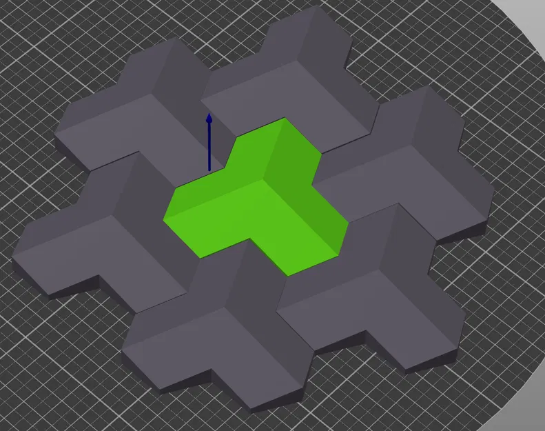 Gạch Dán Tường Tam Giác Lục Giác (Trihexagon Wall Tile) - Image 2