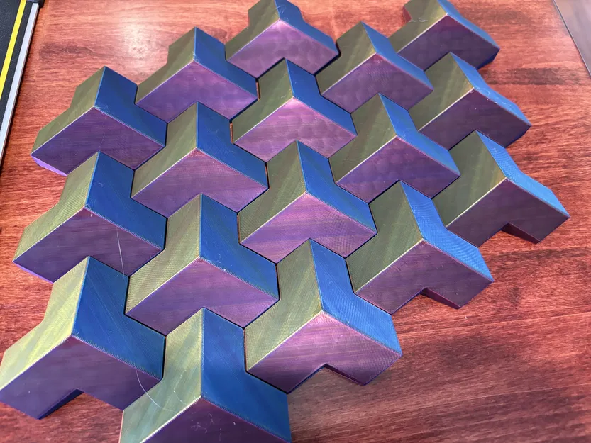 Gạch Dán Tường Tam Giác Lục Giác (Trihexagon Wall Tile) - Image 4