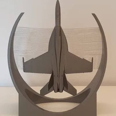 Mô hình String Art F18e SuperHornet UP