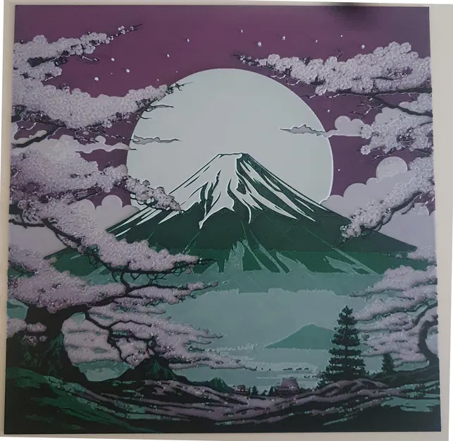 Mô hình Fuji Hueforge - Image 2