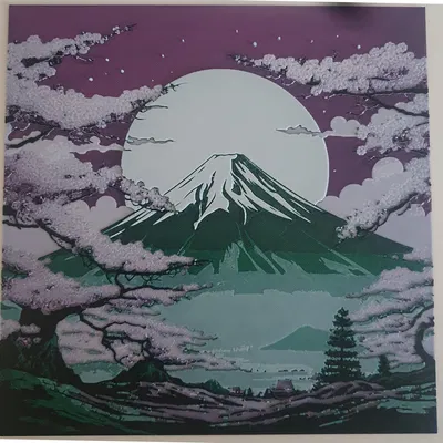 Mô hình Fuji Hueforge