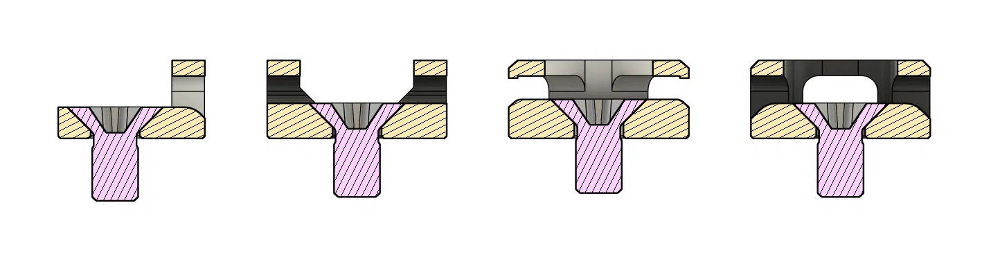 Kẹp Dây Điện Cho Ốc Vít Đầu Nón - Image 3