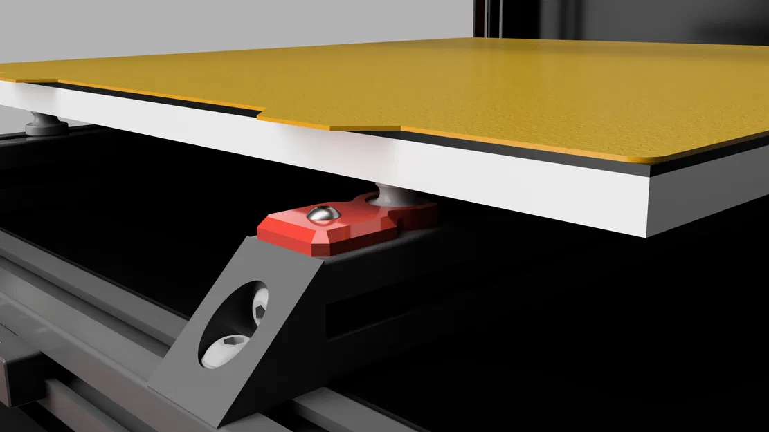 Giá đỡ chặn giường Voron 2 - Image 1