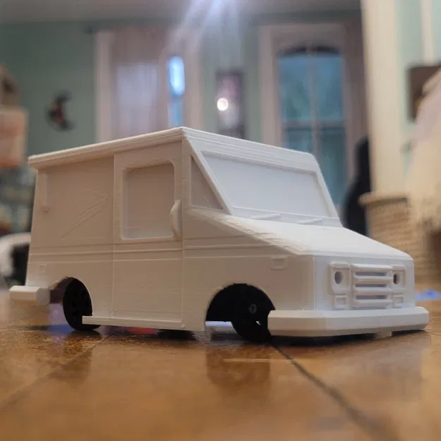 Thân xe USPS Mail Truck Tỉ lệ 1:43 cho Jiabaile - Image 1