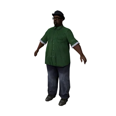 Nhân vật Big Smoke từ GTA: San Andreas
