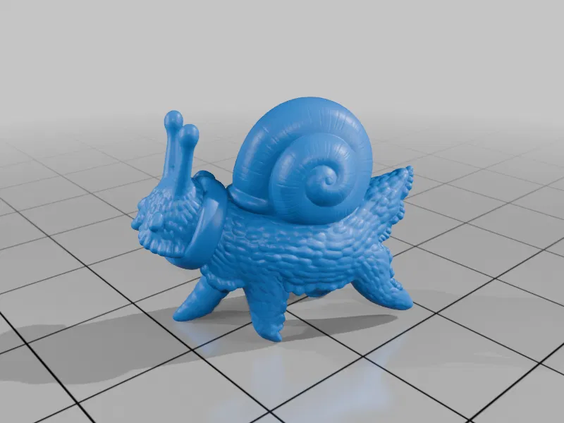 Chó Ốc - Mô hình 3D cho RPG - Image 4