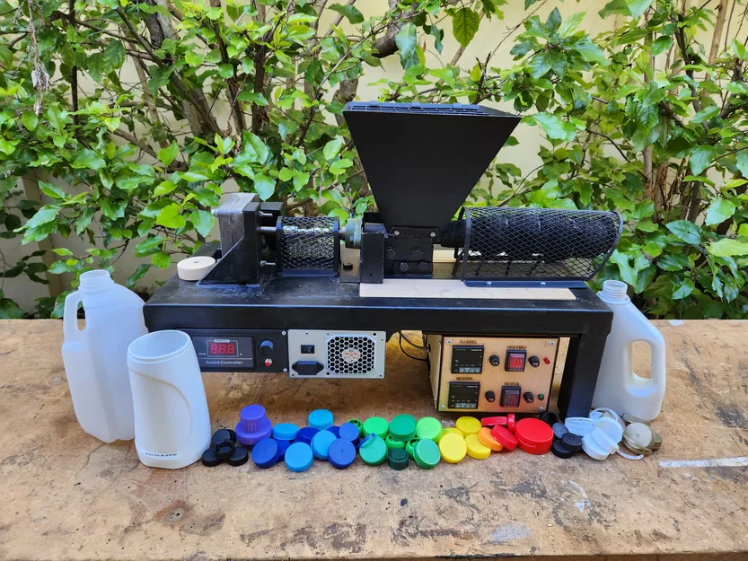 Máy đùn nhựa giá rẻ để sản xuất sợi nhựa và tái chế nhựa - Image 4