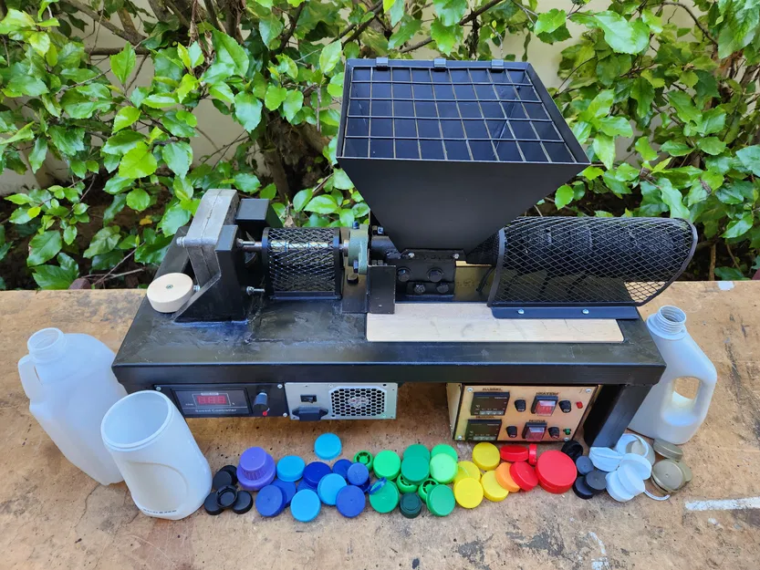 Máy đùn nhựa giá rẻ để sản xuất sợi nhựa và tái chế nhựa - Image 6