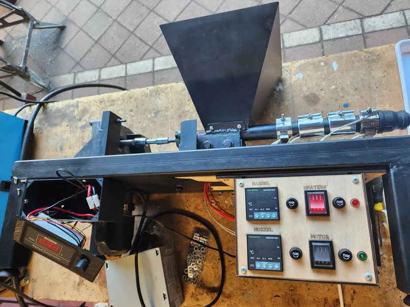 Máy đùn nhựa giá rẻ để sản xuất sợi nhựa và tái chế nhựa - Image 20