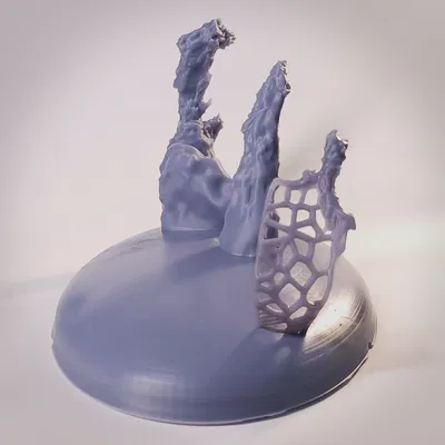 Mô hình 3D Cột Tạo Hóa (Pillars of Creation)