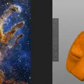 Mô hình 3D Cột Tạo Hóa (Pillars of Creation) - Thumbnail 2