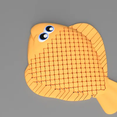 Mô hình Cá Khớp Nối 3D