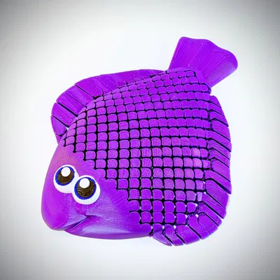 Mô hình Cá Khớp Nối 3D