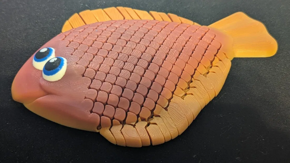 Mô hình Cá Khớp Nối 3D - Image 5