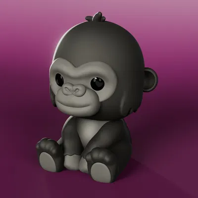 Mô hình 3D Gorilla Gogo