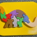 Puzzle Khủng Long Brontosaurus Cho Bé - Thumbnail 1