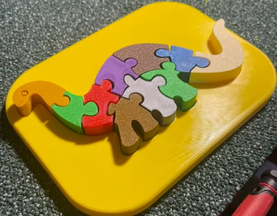 Puzzle Khủng Long Brontosaurus Cho Bé - Image 2