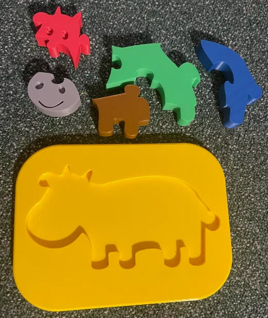 Bò - Xếp Hình Cho Bé - Image 2