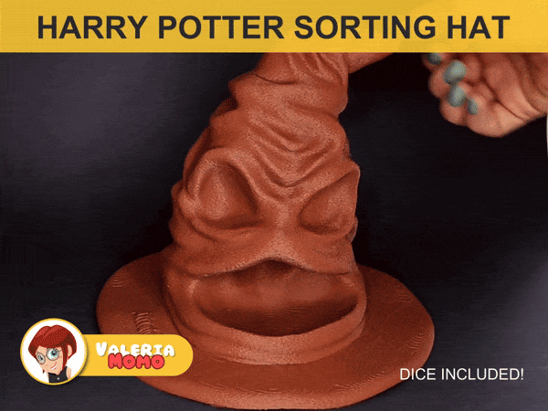 Nón Phân Loại Harry Potter + Xúc xắc