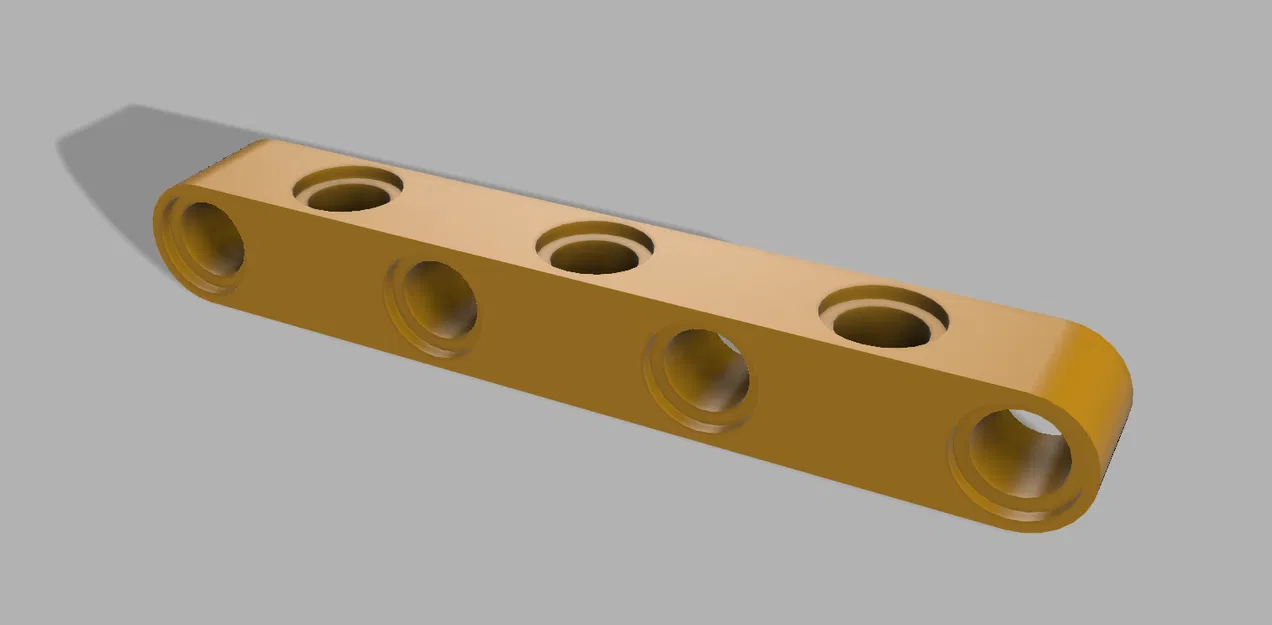 Thanh Nối Tương Thích LEGO Technic Lỗ Vuông Góc - Image 2