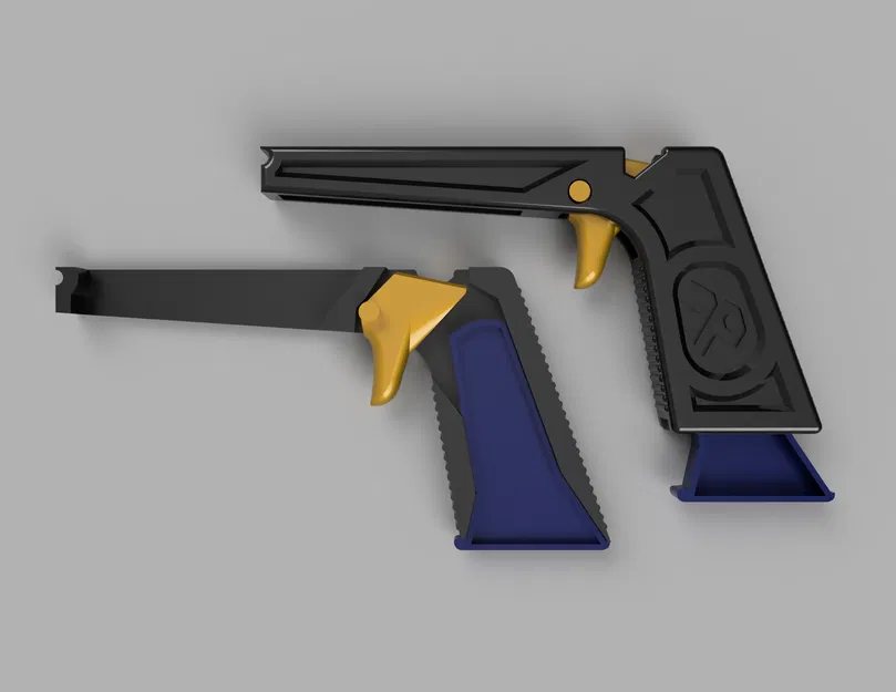 Súng Thun Tí Hon V2 (in nguyên khối) - Image 2