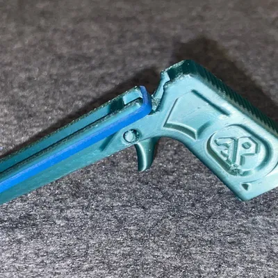 Súng Thun Tí Hon V2 (in nguyên khối)