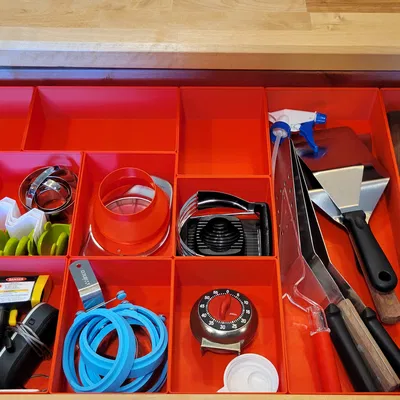 Hộp chia lớn và hộp cao Gridfinity