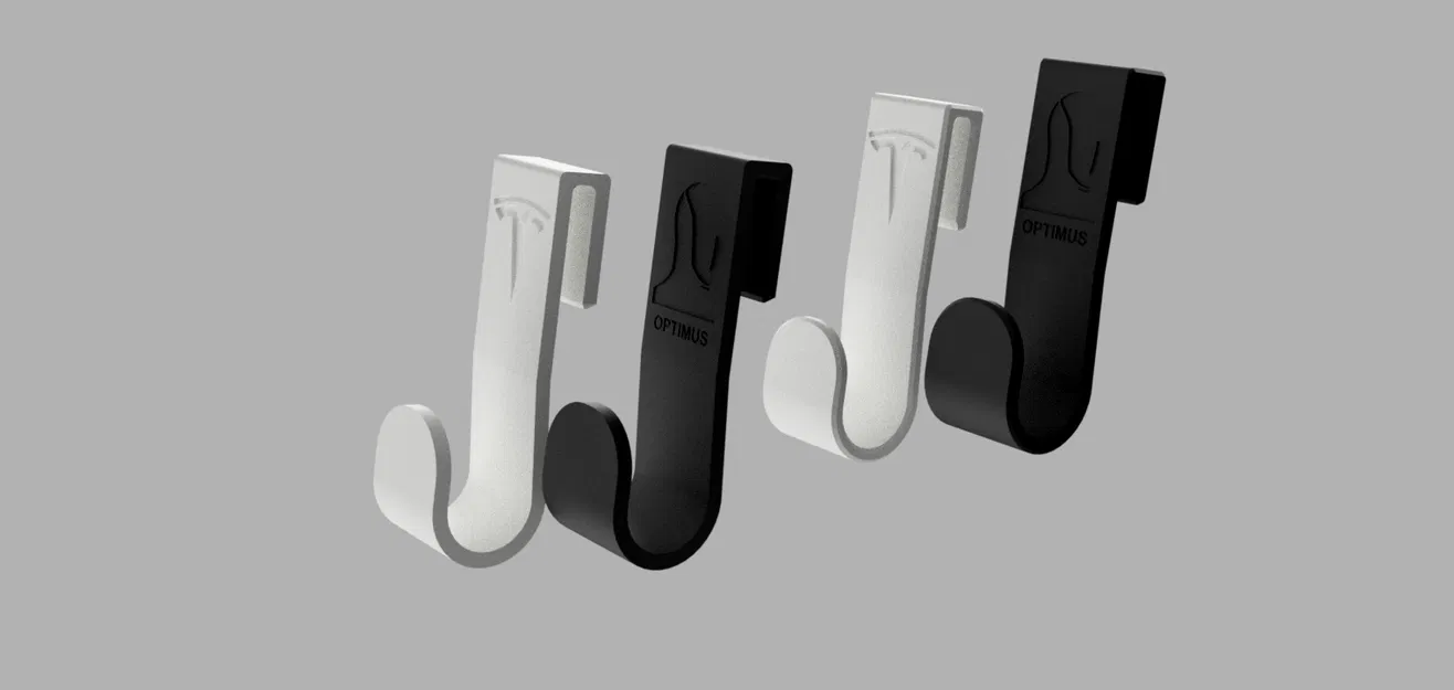 MÓC TREO GHẾ SAU TESLA MODEL Y - Logo Optimus hoặc Tesla - Image 6