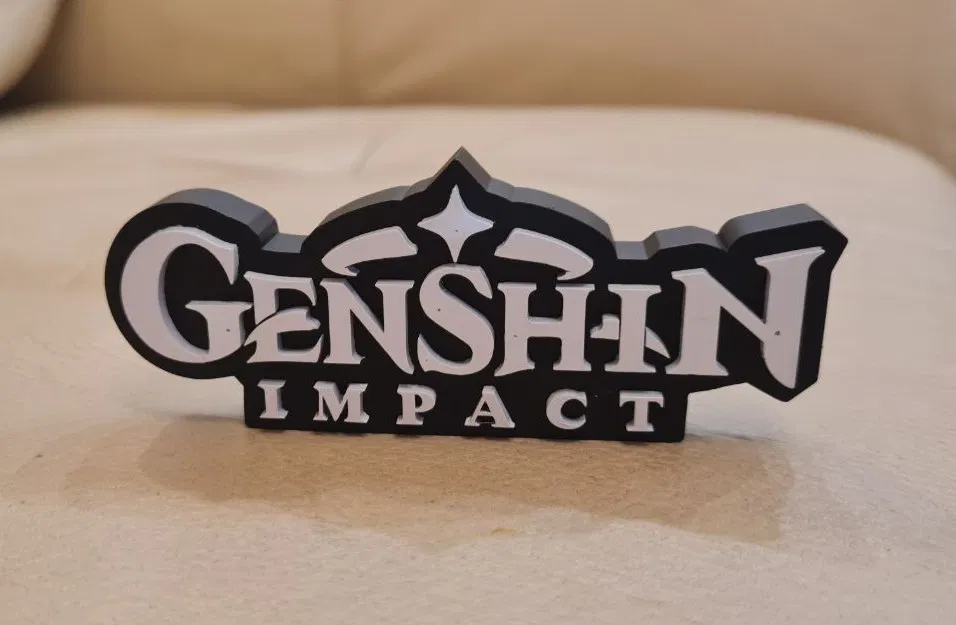 Chân Đế Logo Genshin Impact 3D - Image 2