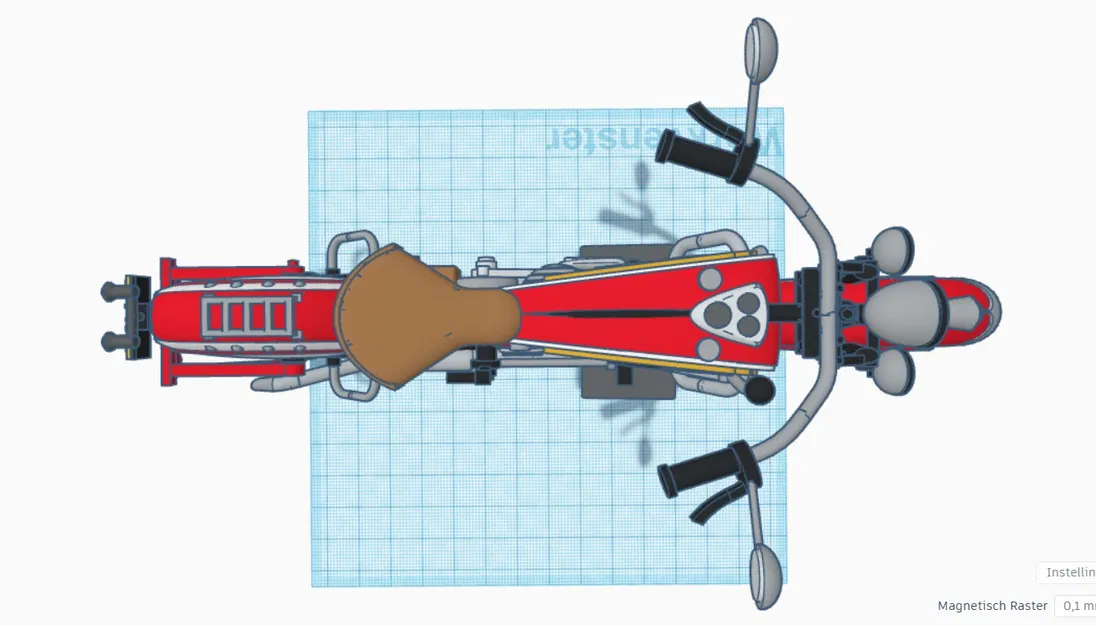 Mô hình xe Indian Chief đời 1947 của Ed van der Heijden - Image 9