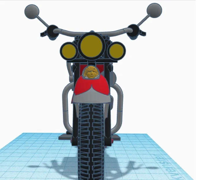 Mô hình xe Indian Chief đời 1947 của Ed van der Heijden - Image 14