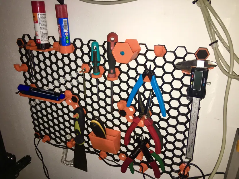 Kệ Tường Hình Tổ Ong - Image 3