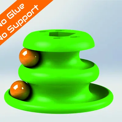 Đồ chơi cho mèo (đường ray bi)