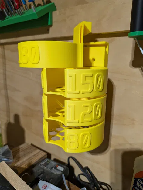 Kệ Tổ Chức Đĩa Giấy Nhám Kiểu Pháp - Image 1