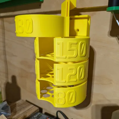 Kệ Tổ Chức Đĩa Giấy Nhám Kiểu Pháp