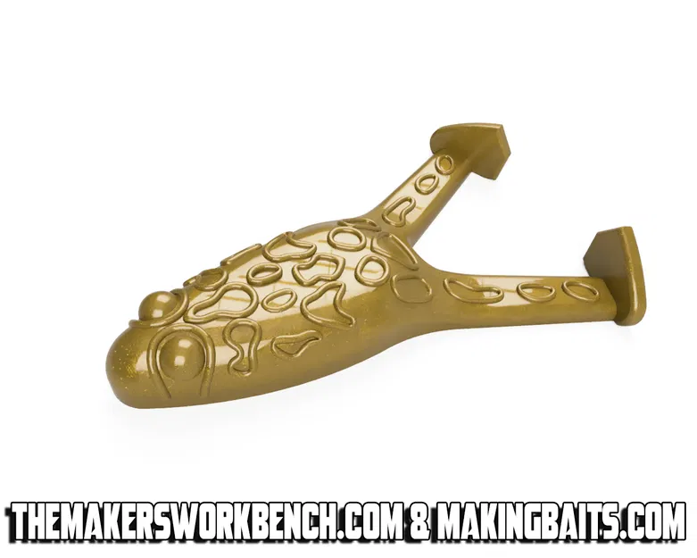 Khuôn Mồi Ếch Bơi "Open Pour" 3.5 inch - Image 6